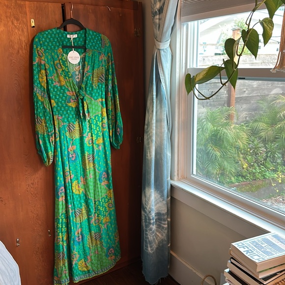 Nine Lives Bazaar Slow Dance Maxi Emerald AUS 10 US 6 Size M - Picture 8 of 11